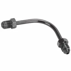 Goodridge Long 90 Degree Tube -3 Adapter - Ebony