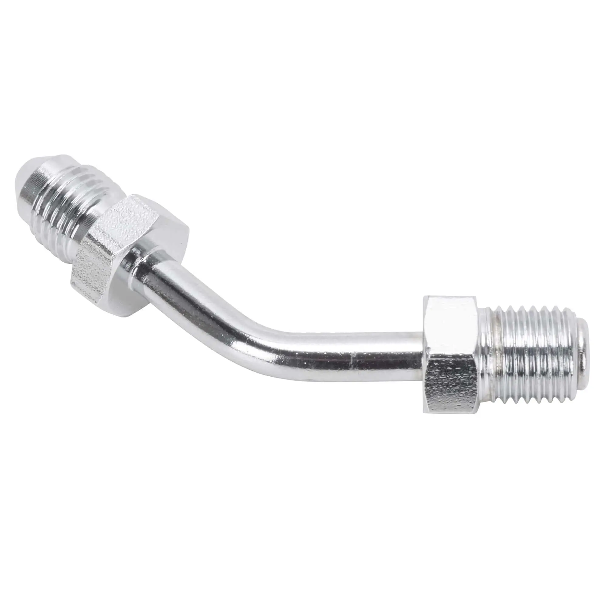 Goodridge 45 Degree Tube Adapter - Chrome - Image 4