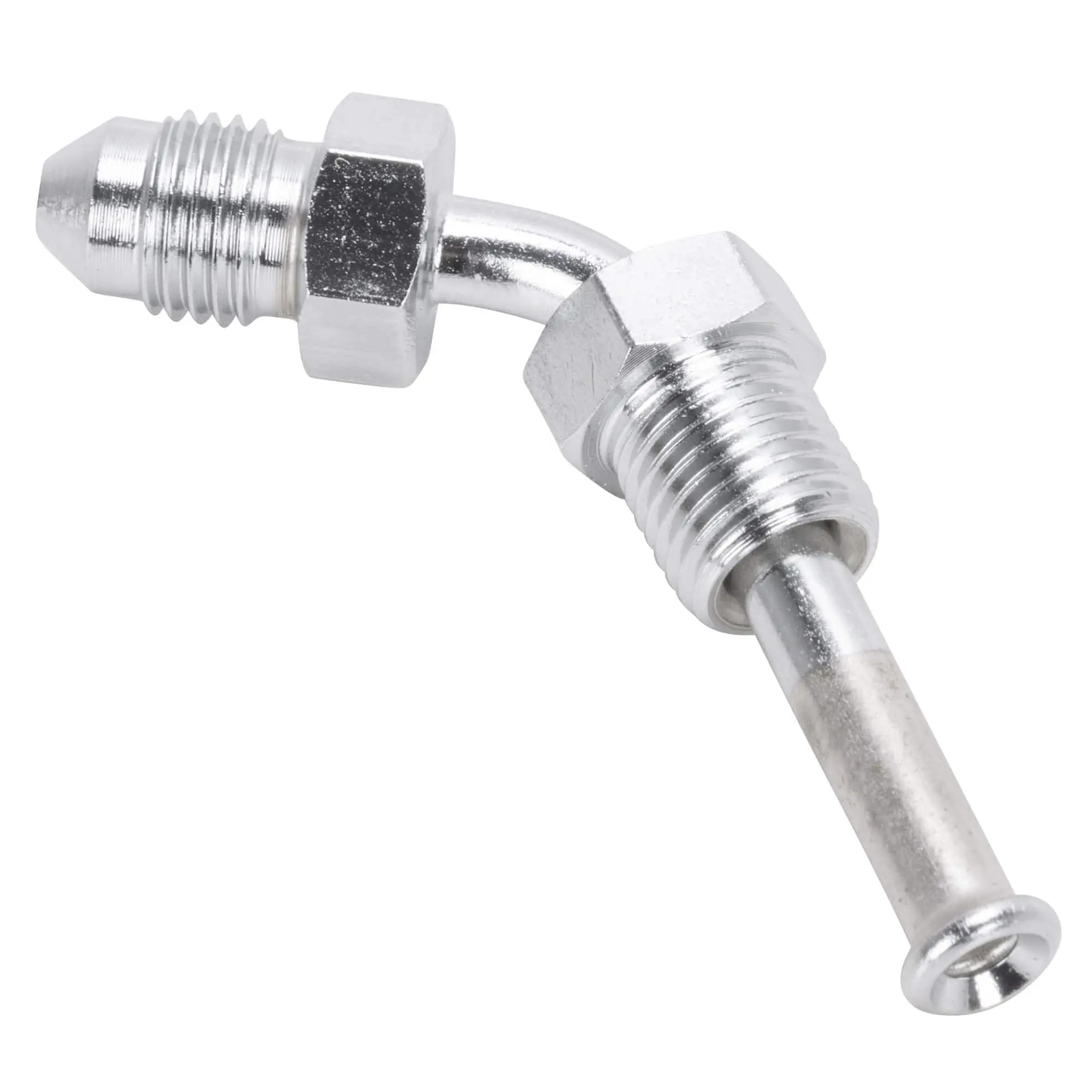 Goodridge 60 Degree Tube Adapter - Chrome - Image 3