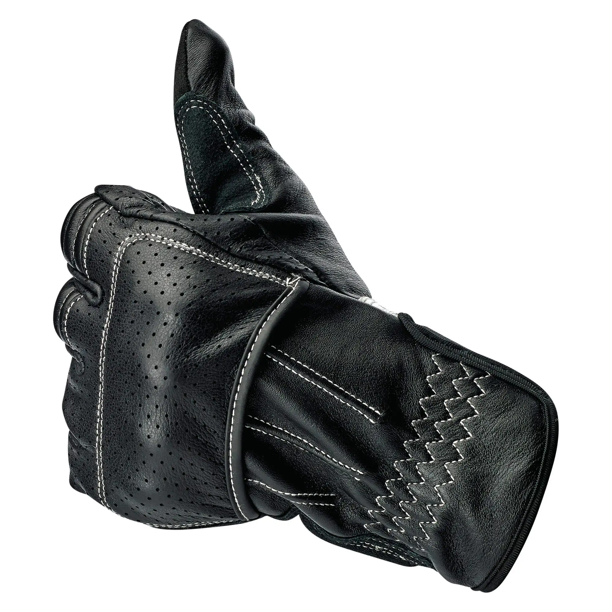 Biltwell Boreggo Gloves - Black/Cement - Image 4