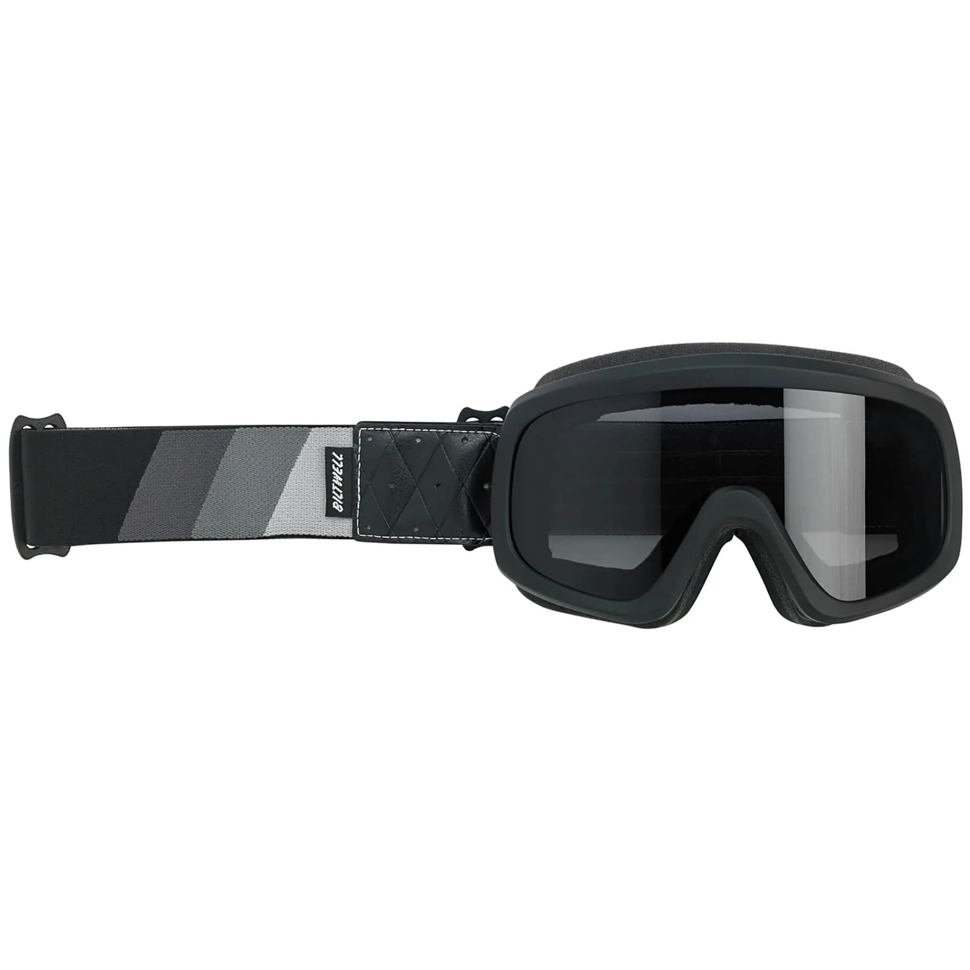 Biltwell Overland 2.0 Tri-Stripe Goggle - Black S/G/B