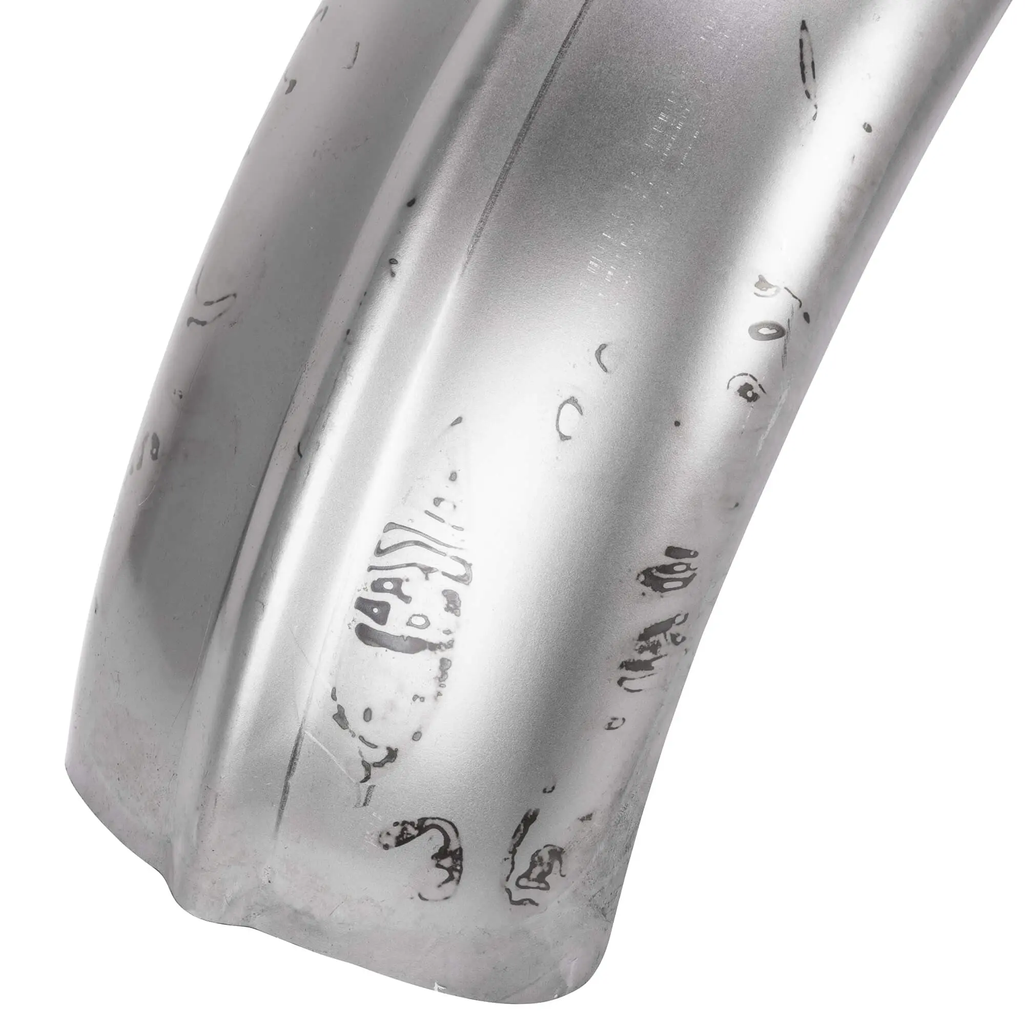 Cycle Standard Ribbed Steel Fender 6 Inch Width - Image 6
