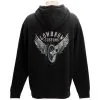 Lowbrow Customs Winged Wheel Pullover Hooded Sweatshirt