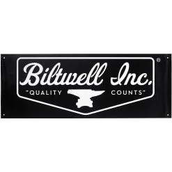 Biltwell Logo Shop Banner - Black/White