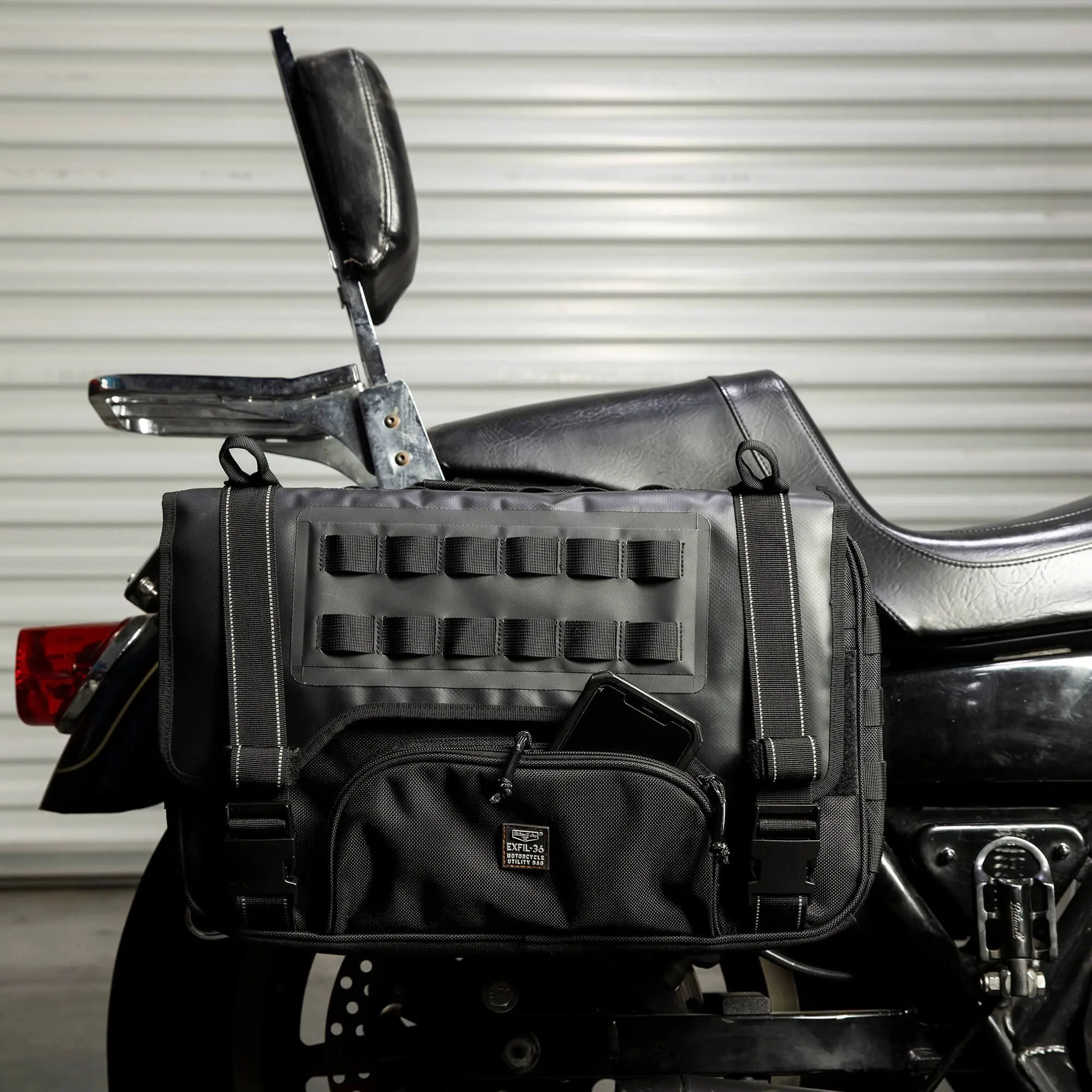 Biltwell EXFIL-36 Saddlebags - Black - Image 8