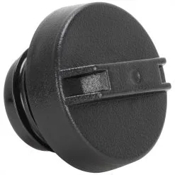 Cycle Standard Dresser Style Screw-In Harley Style Vented Gas Cap - 1992 & Up - Black