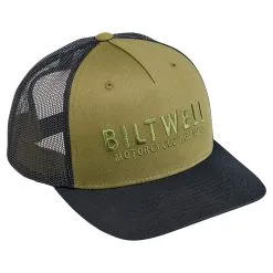 Biltwell Woodsy Snap Back Hat - Olive/Black