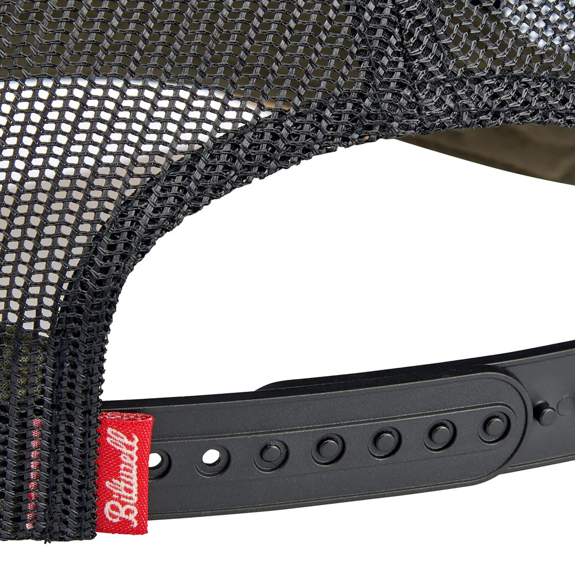 Biltwell Woodsy Snap Back Hat - Olive/Black - Image 4