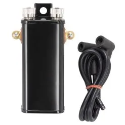 Cycle Standard Black 12V Square Coil 1948-60 Harley-Davidson Big Twins