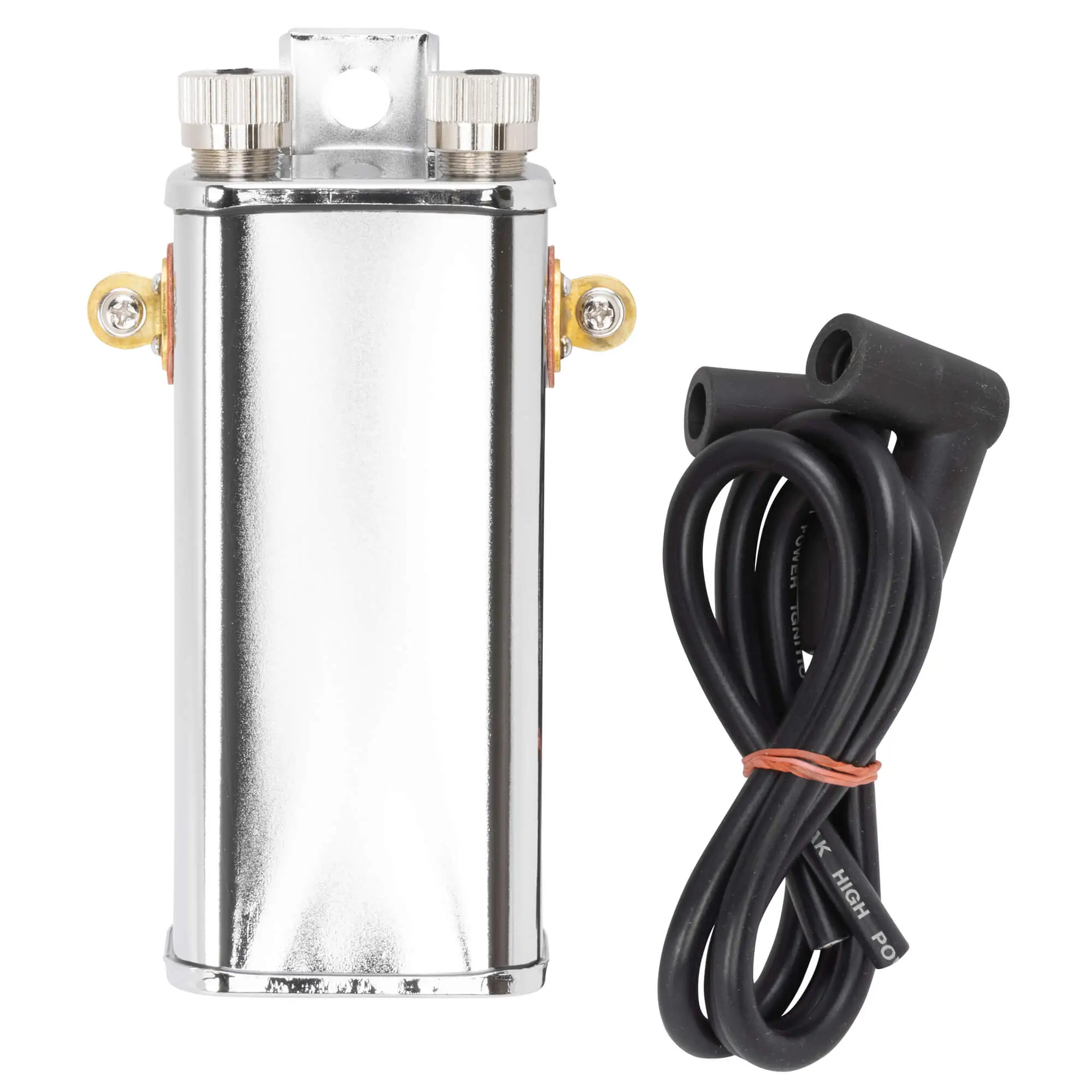 Cycle Standard Chrome 12V Square Coil 1948-60 Harley-Davidson Big Twins