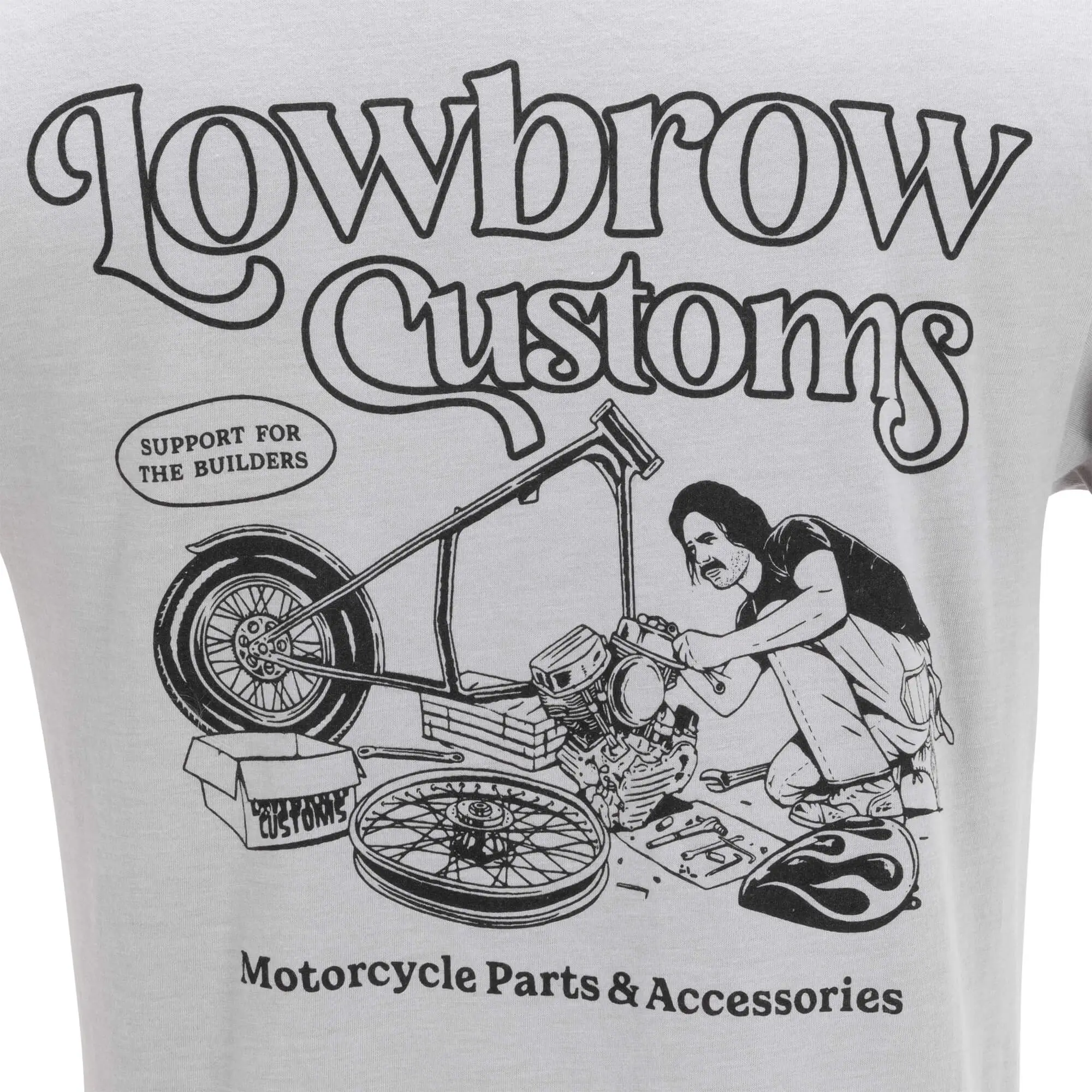 Lowbrow Customs Garage Builder T-Shirt - Image 6