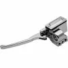 GMA Engineering 1 Inch Clutch Master Cylinder Assembly With Switches - Polished Aluminum - 9/16 Inch Bore