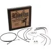 Burly Brand Complete Handlebar Cable/Brake Line Kit For 14" Ape Hanger Handlebars 17-20 FLHR/FLHRC/FLTRU/FLTRK/FLTRX/FLTRXS W/ ABS