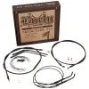 Burly Brand Complete Handlebar Cable/Brake Line Kit For 16" Ape Hanger Handlebars 00-06 FLST/C/F/N