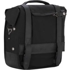 Burly Brand Voyager Cordura Saddlebag - Black