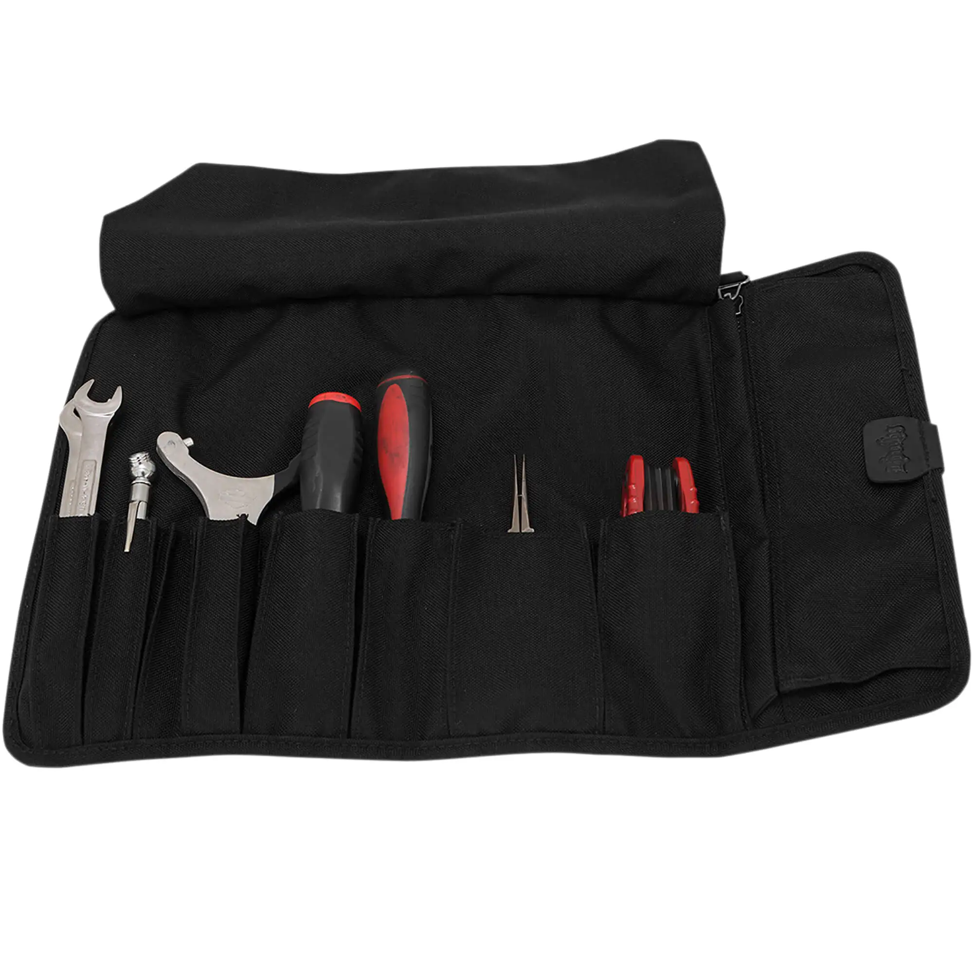 Burly Brand Cordura Tool Roll - Black - Image 2