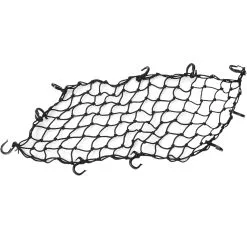 Powertye Adjustable Cargo Net - Black - 30 X 15 Inch