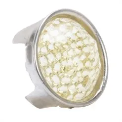 Red Fox Enterprises Prism Cut Glass Dot - Champagne