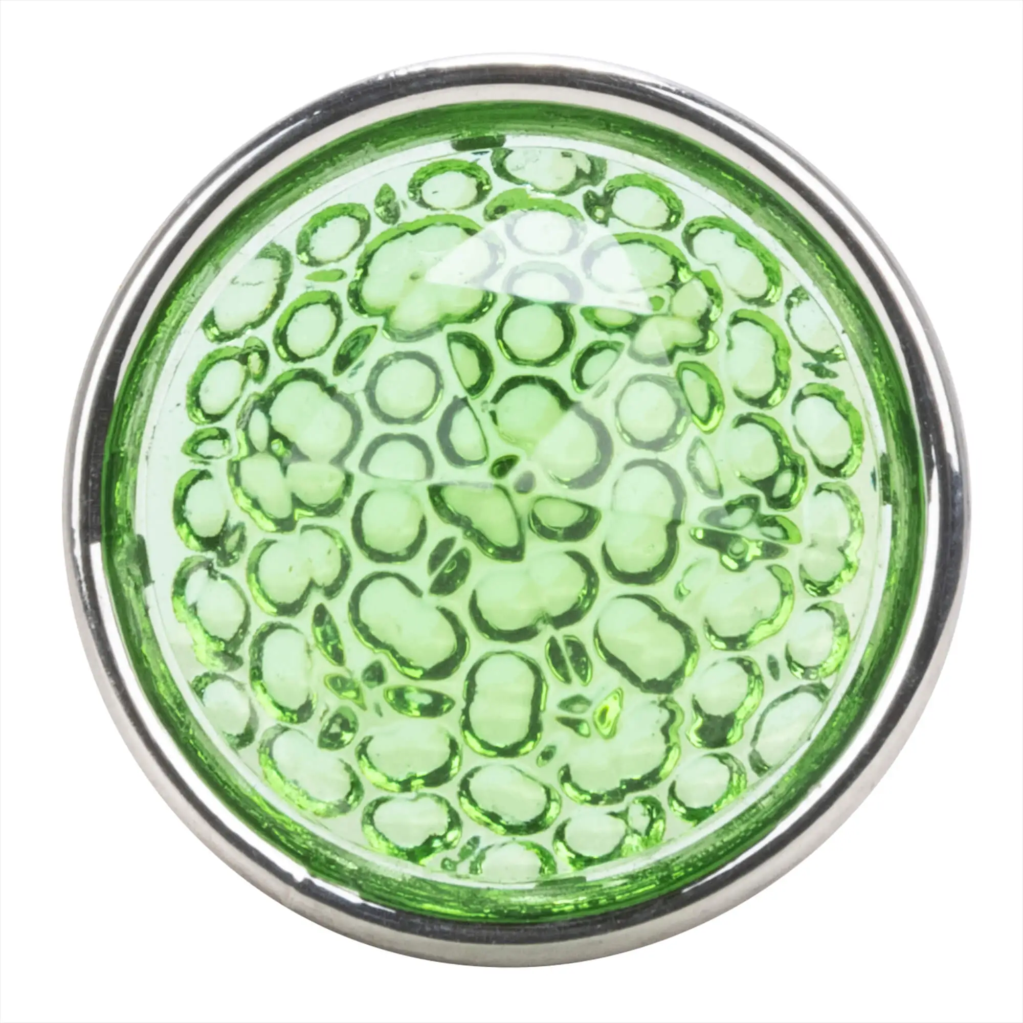 Red Fox Enterprises Prism Cut Glass Dot - Green - Image 3