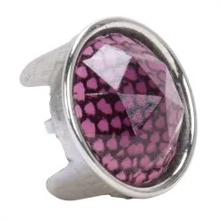 Red Fox Enterprises Prism Cut Glass Dot - Purple