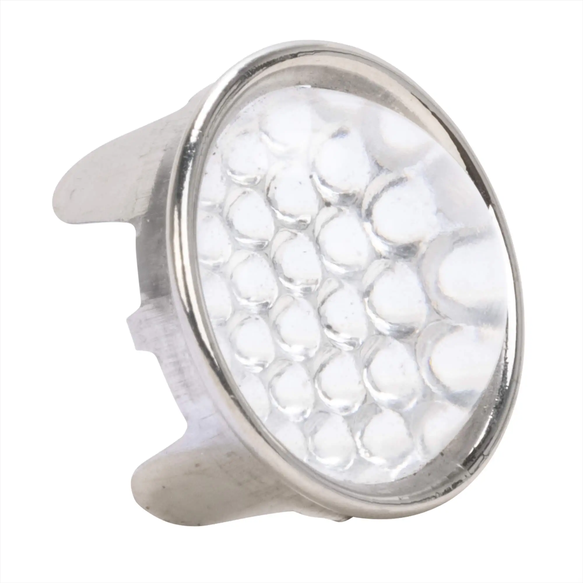 Red Fox Enterprises Smooth Cut Glass Dot - Clear