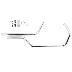 Gasbox Upswept Shotgun Exhaust Pipe Set 1986-2003 Harley-Davidson Sportsters