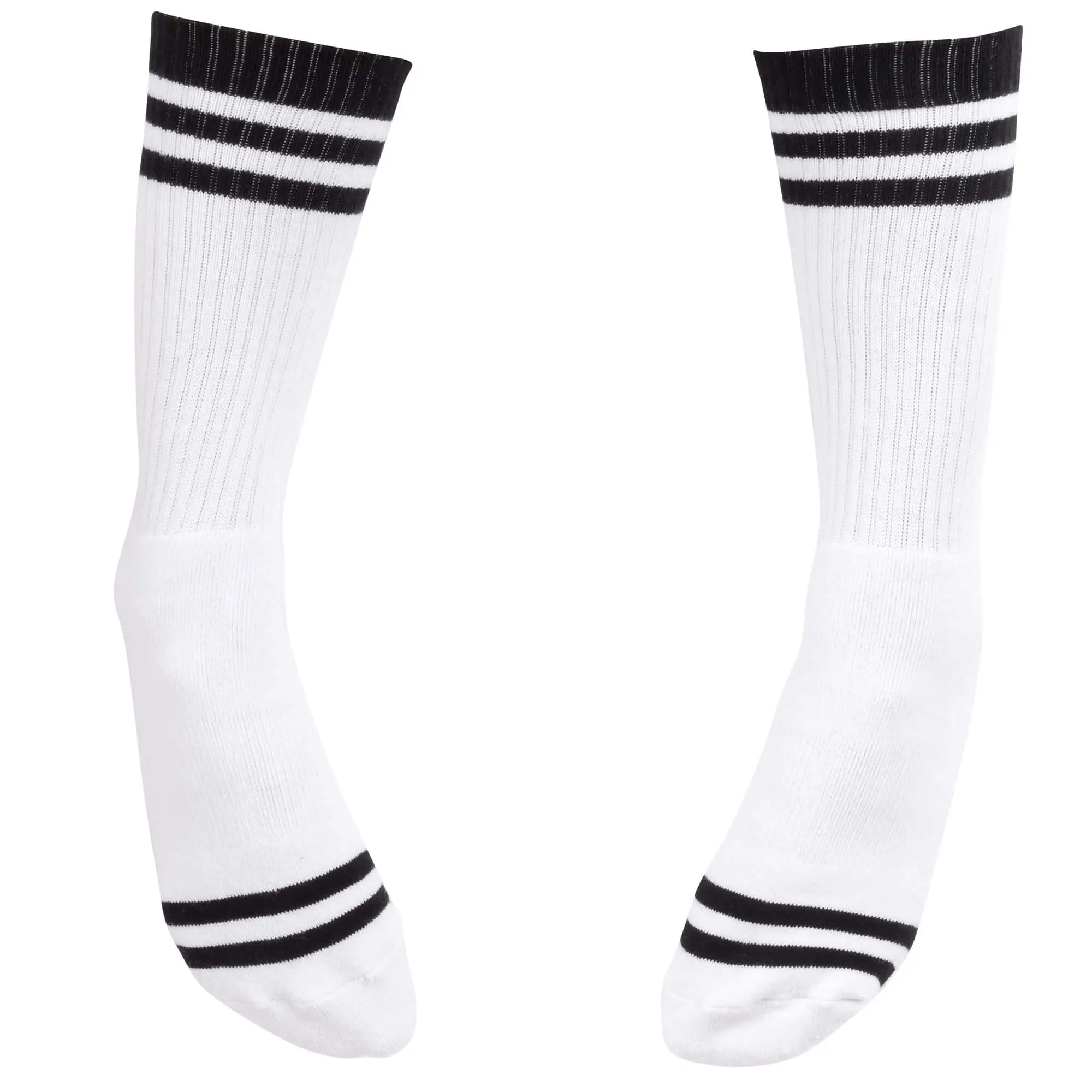 Mooneyes MOON Equipped 6 Iron Cross Socks - White - Image 6