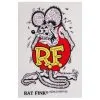 Mooneyes Rat Fink Standing Sticker - Large - Purple