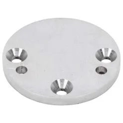 Marion Metalworks Big Twin Fabricator Shifter Plate - Stainless Steel