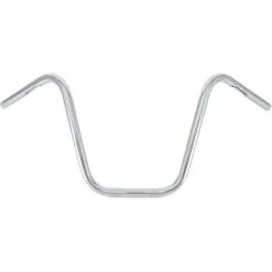 Burly Brand Narrow Bottom Ape Hanger Handlebars - 1 Inch - 12 Inch Rise - Chrome