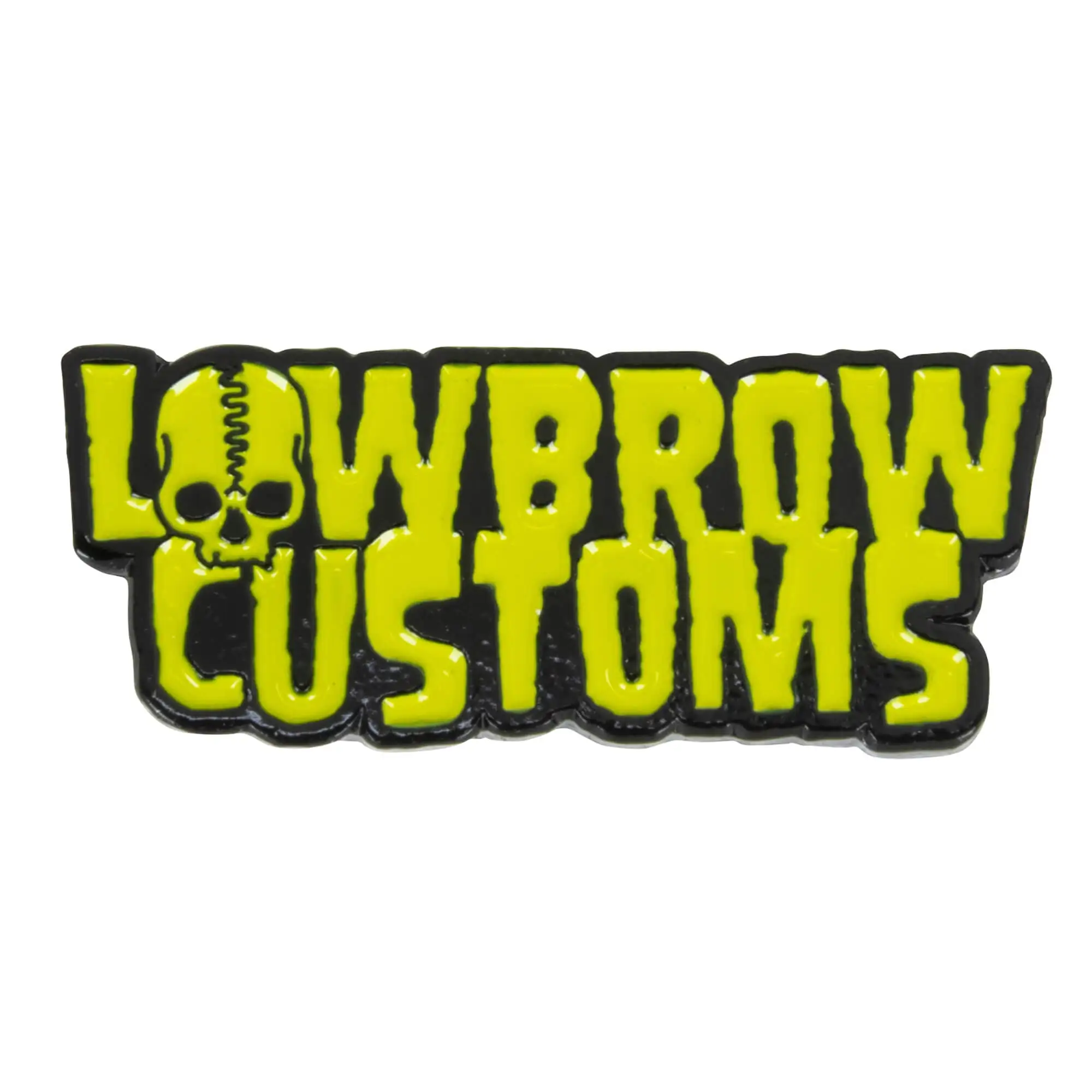 Lowbrow Customs Logo Lapel Pin