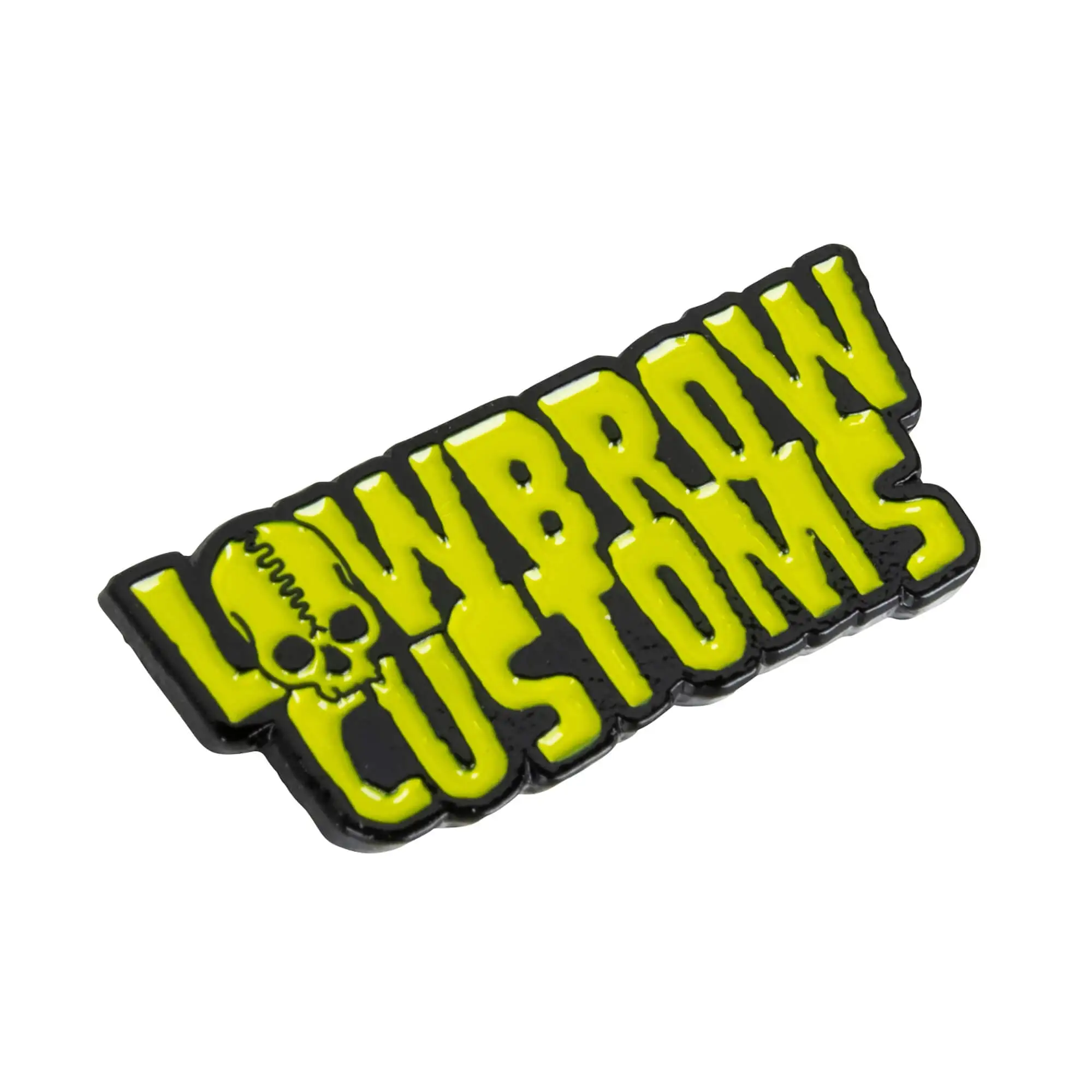 Lowbrow Customs Logo Lapel Pin - Image 4