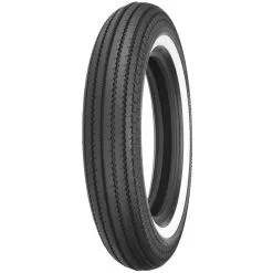 Shinko Motorcycle Tires Super Classic 270 Whitewall Front/Rear Motorcycle Tire - 4.00-18 64H