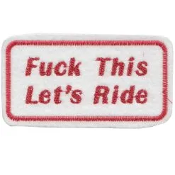 DiCE Magazine FTLR Chain Stitched Patch I