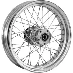 HardDrive American V-Twin Products 16 X 3.5 40 Spoke Chrome Rear Wheel Fits 1984-99 Harley-Davidson Big Twin/XL