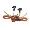 Custom Dynamics Micro Bullet Turn Signals - Black - Dual - Amber/Red