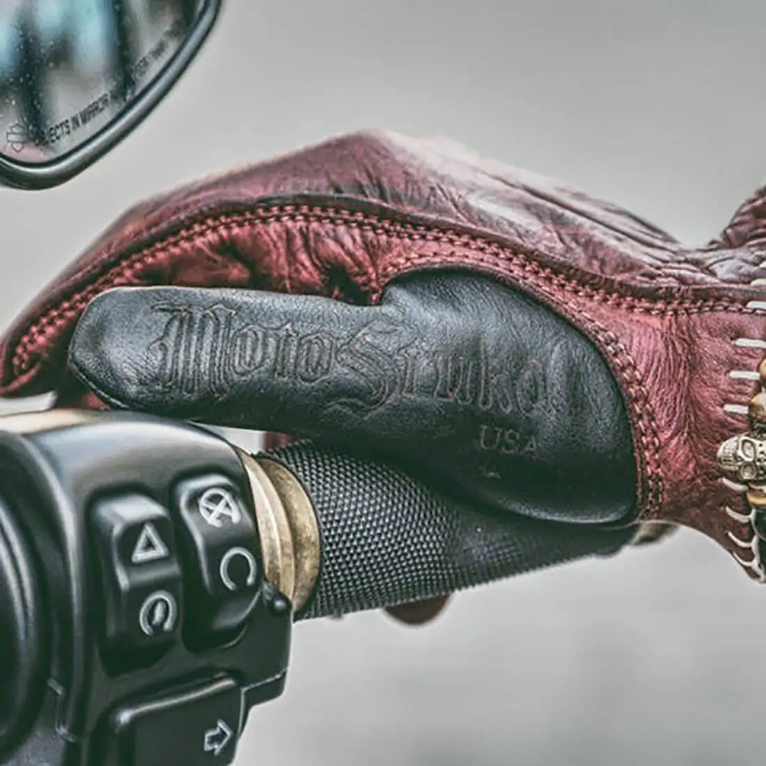 MotoStuka Shanks Gloves - Blackheart - Image 7