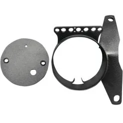 DRAG Specialties Speedometer Relocation Bracket - Black - 2004-2013 Harley-Davidson Sportster XL