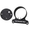 DRAG Specialties Single Gauge Bracket - Black - 1995-2011 Harley-Davidson XL883 1995-2005 FXD Models