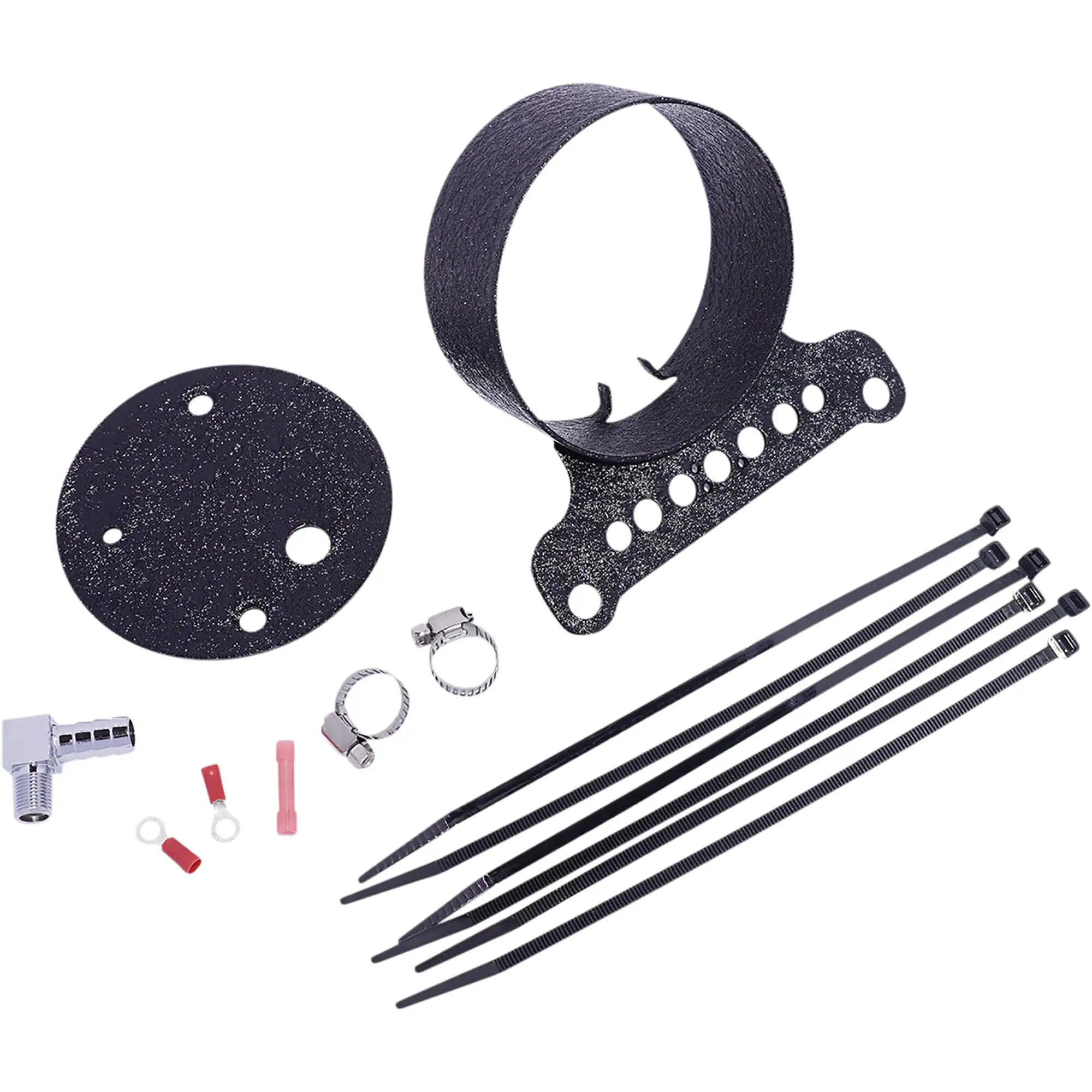 DRAG Specialties Single Gauge Bracket - Black - 1995-2011 Harley-Davidson XL883 1995-2005 FXD Models - Image 3