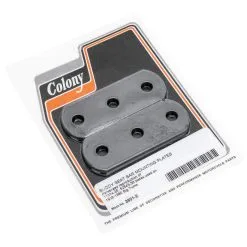 Colony #3601-2 Buddy Seat Bar Mounting Plates 1936-1980 Harley-Davidson Big Twins