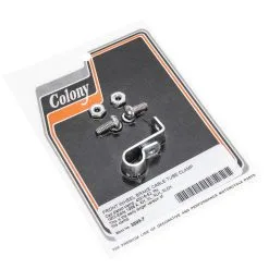 Colony #3599-7 Front Wheel Brake Cable Tube Clamp 1952-E1958 Harley-Davidson K KH XL XLH XLCH