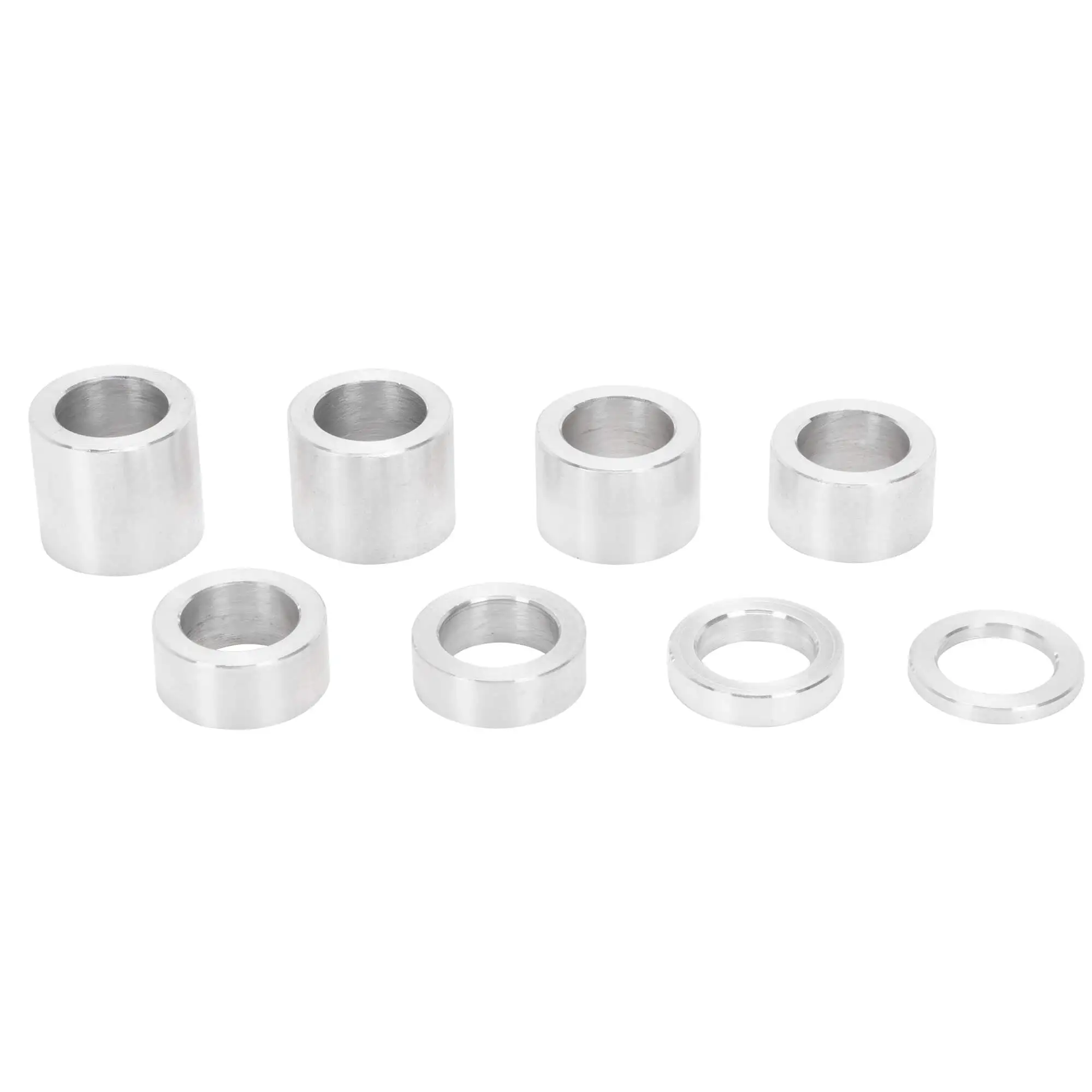 Lowbrow Customs 8 Piece Aluminum Wheel Axle Spacer Kit - 1.125 Inch O.D. X 3/4 Inch I.D.