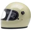 Biltwell Gringo S DOT/ECE Approved Full Face Helmet - Gloss Vintage White