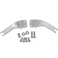 DRAG Specialties Passenger Footpeg Mounting Kit - Chrome - 2006-2017 Harley-Davidson Dyna FXD