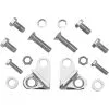 Burly Brand Rear Lowering Kit - Chrome - 1985-1996 Harley-Davidson FLT
