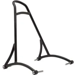 Burly Brand Short 13" Bolt On Sissy Bar - Black - 1996-2003 Harley-Davidson Sportster XL