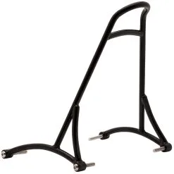 Burly Brand Short 13" Bolt On Sissy Bar - Black - 2004-2020 Harley-Davidson Sportster XL