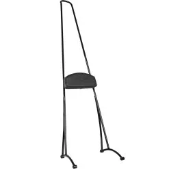 Burly Brand Stupid Tall 40" Bolt On Sissy Bar W/Pad - Black - 2004-2020 Harley-Davidson Sportster XL