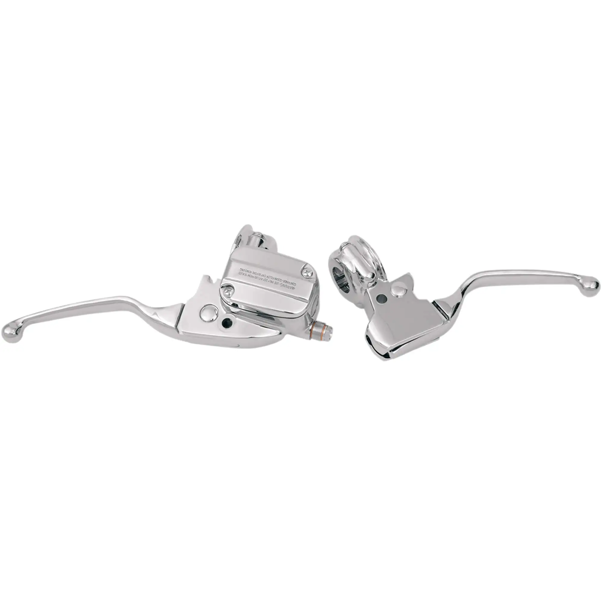 DRAG Specialties Brake/Mechanical Clutch Controls Kit - Chrome - 2008-13 Harley-Davidson FLHX/FLHT/FLTR/FLHR